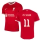 Camisola Futebol Liverpool FC Mohamed Salah #11 2023-24 UCL Principal Equipamento Homem