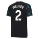 Camisola Futebol Manchester City Kyle Walker #2 2023-24 Terceiro Equipamento Homem