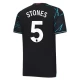 Camisola Futebol Manchester City Stones #5 2023-24 Terceiro Equipamento Homem