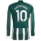 Camisola Futebol Manchester United 2023-24 Marcus Rashford #10 Alternativa Equipamento Homem Manga Comprida