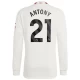 Camisola Futebol Manchester United Antony #21 2023-24 Terceiro Equipamento Homem Manga Comprida