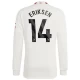 Camisola Futebol Manchester United Christian Eriksen #14 2023-24 Terceiro Equipamento Homem Manga Comprida