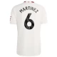 Camisola Futebol Manchester United Emiliano Martínez #6 2023-24 Terceiro Equipamento Homem