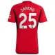 Camisola Futebol Manchester United Jadon Sancho #25 2023-24 Principal Equipamento Homem