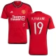 Camisola Futebol Manchester United R. Varane #19 2023-24 UCL Principal Equipamento Homem