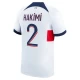 Camisola Futebol Paris Saint-Germain PSG 2023-24 Achraf Hakimi #2 Alternativa Equipamento Homem