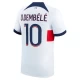 Camisola Futebol Paris Saint-Germain PSG 2023-24 Ousmane Dembélé #10 Alternativa Equipamento Homem