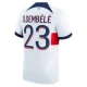 Camisola Futebol Paris Saint-Germain PSG 2023-24 Ousmane Dembélé #23 Alternativa Equipamento Homem