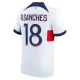 Camisola Futebol Paris Saint-Germain PSG 2023-24 R.Sanches #18 Alternativa Equipamento Homem