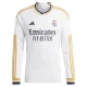 Camisola Futebol Real Madrid Karim Benzema #9 2023-24 Principal Equipamento Homem Manga Comprida