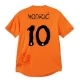 Camisola Futebol Real Madrid Luka Modrić #10 2023-24 x Y3 Orange Fourth Equipamento Homem
