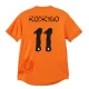 Camisola Futebol Real Madrid Rodrygo 2023-24 x Y3 Orange Fourth Equipamento Homem