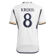 Camisola Futebol Real Madrid Toni Kroos #8 2023-24 Principal Equipamento Homem