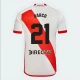 Camisola Futebol River Plate Barco #21 2023-24 Principal Equipamento Homem