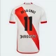 Camisola Futebol River Plate De La Cruz #11 2023-24 Principal Equipamento Homem