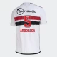 Camisola Futebol São Paulo FC Arboleda #5 2023-24 Principal Equipamento Homem