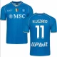 Camisola Futebol SSC Napoli H. Lozano #11 2023-24 Principal Equipamento Homem