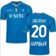 Camisola Futebol SSC Napoli Zielinski #20 2023-24 Principal Equipamento Homem