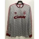 Camisola Liverpool FC Retro 1989-91 Alternativa Homem Manga Comprida