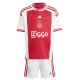 Criança Camisola Futebol AFC Ajax 2023-24 1ª Equipamento (+ Calções)