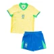Criança Camisola Futebol Brasileira 2024 1ª Equipamento (+ Calções)