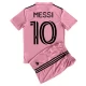 Criança Camisola Futebol Inter Miami CF Lionel Messi #10 2023-24 1ª Equipamento (+ Calções)