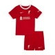 Criança Camisola Futebol Liverpool FC Virgil van Dijk #4 2023-24 1ª Equipamento (+ Calções)