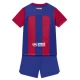 Discount Criança Camisola Futebol FC Barcelona 2023-24 1ª Equipamento (+ Calções)