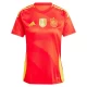 Mulher Camisola Futebol Espanha Alvaro Morata #7 UEFA Euro 2024 Principal Equipamento