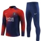 Paris Saint-Germain PSG Sweat Fatos de Treino 2023-24 Vermelho Azul Camo
